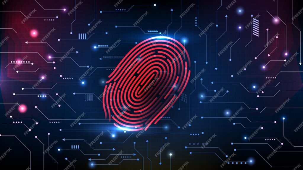 Fingerprint scanning identity check