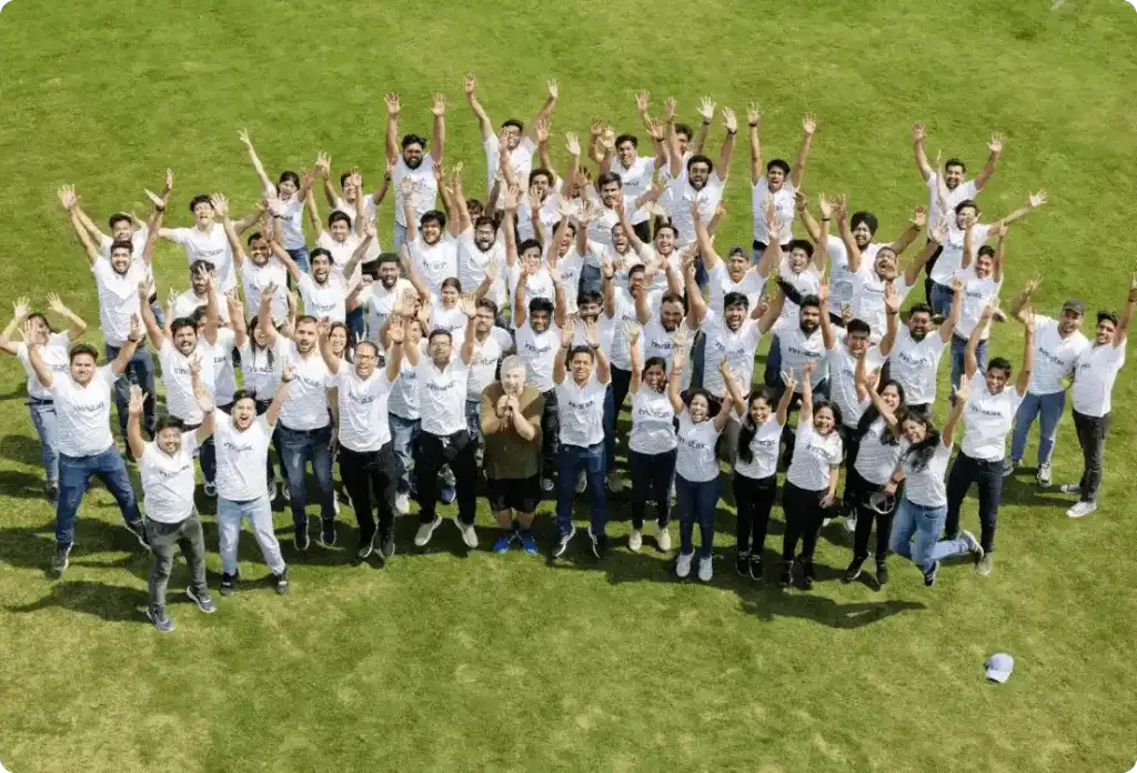 Innostax software engineering team group photo