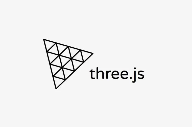 Official Three.js logo on a light background.
