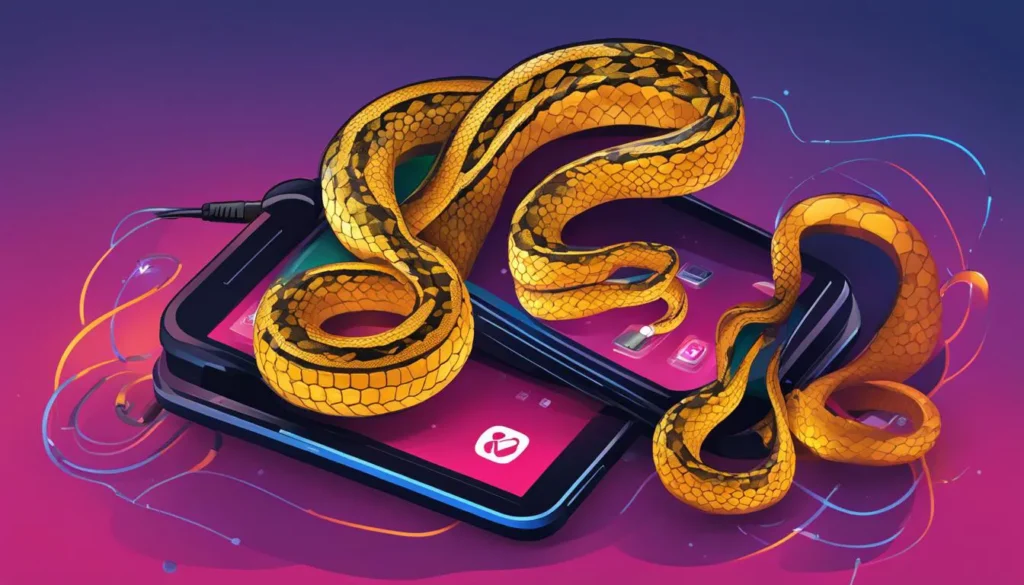 Python app development services illustration