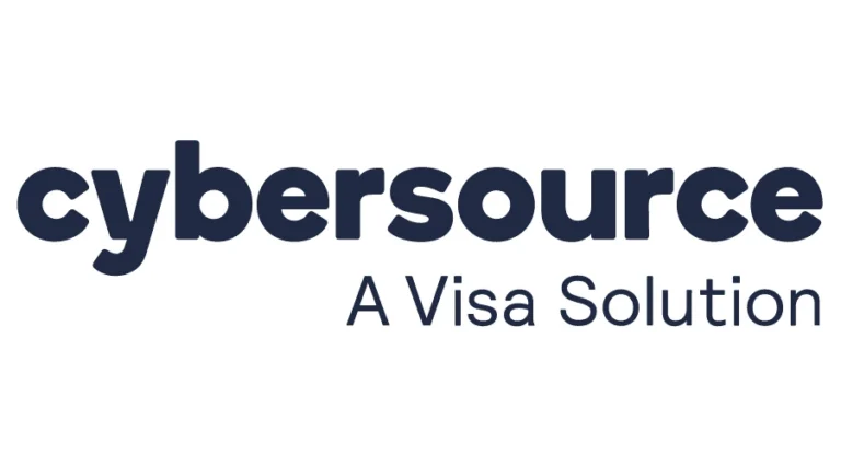 CyberSource A Visa Solution logo text.