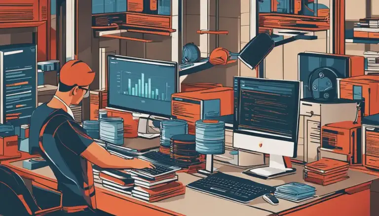 Node.js developer working on server-side application development