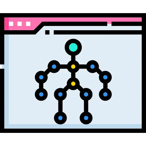 web-browser-node-network-icon