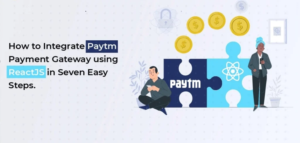 Infographic showing steps to integrate a payment gateway