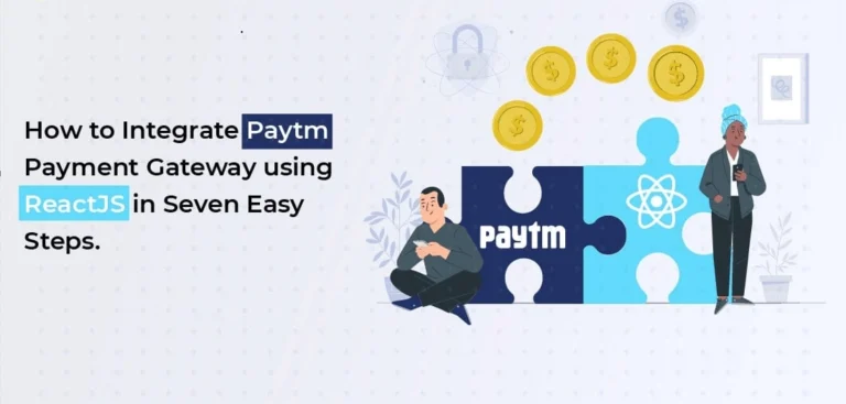Infographic showing steps to integrate a payment gateway