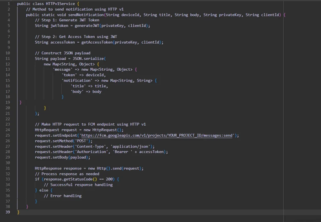 Key features of Firebase Cloud Messaging (FCM) for secure and scalable push notifications