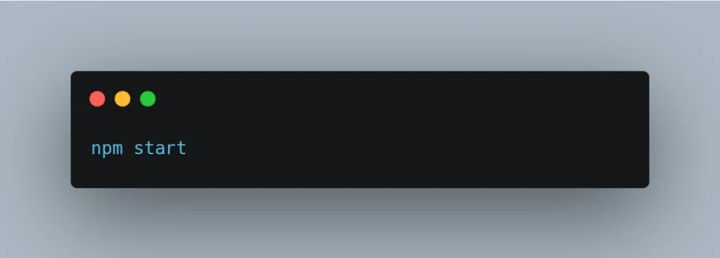 npm-start