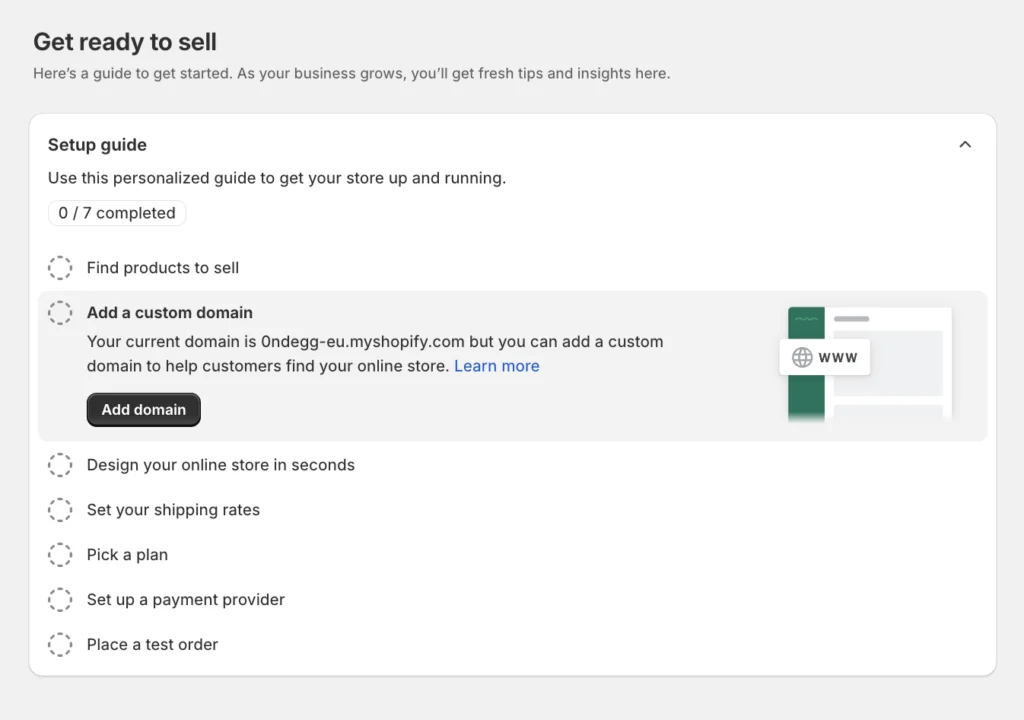 shopify-setup