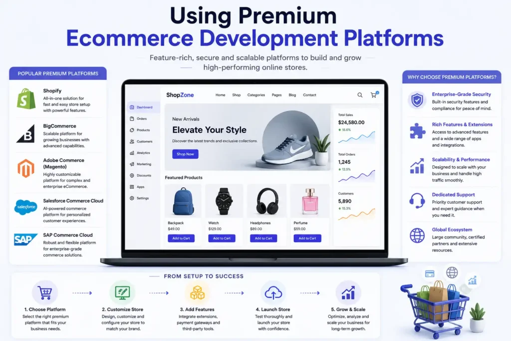 4 Types of Ecommerce Development Services for Your Business