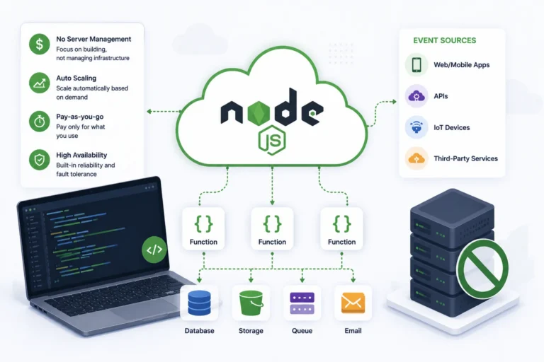 serverleass apps built on node js