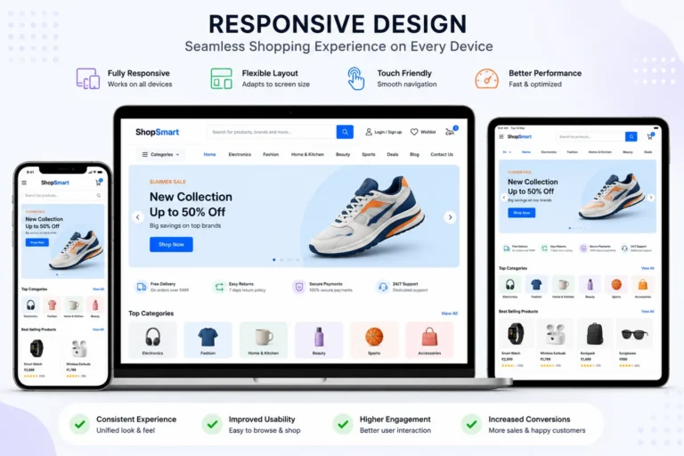 Responsive e-commerce design