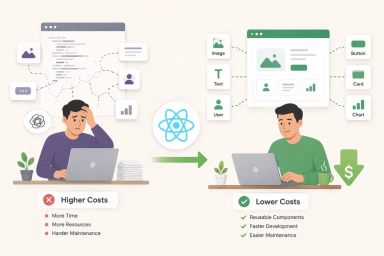 Lower Development and Maintenance Costs