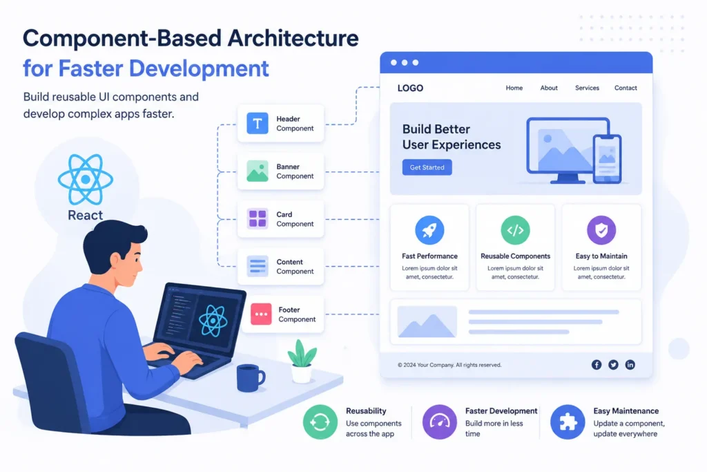 Component-Based Architecture for Faster Development