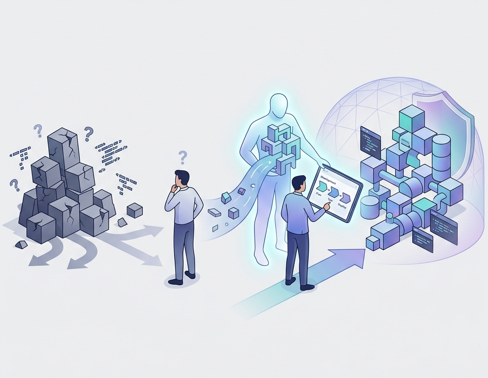For Non-Technical Founders — Innostax solution (illustration)
