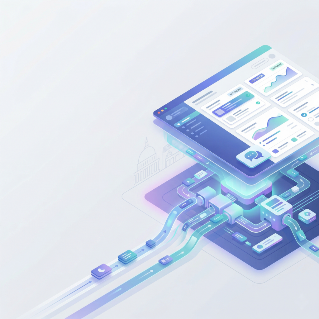 For US-Based Software Agencies — Innostax solution (illustration)