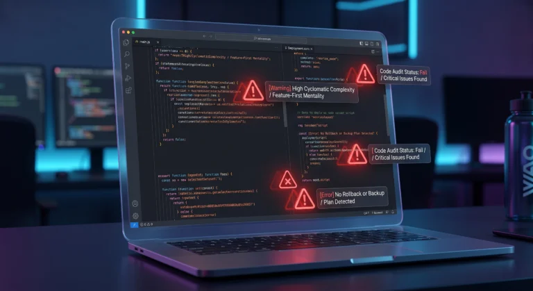 Code audit failure with critical errors in budget dev agency project