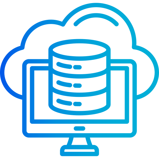 Cloud storage illustration