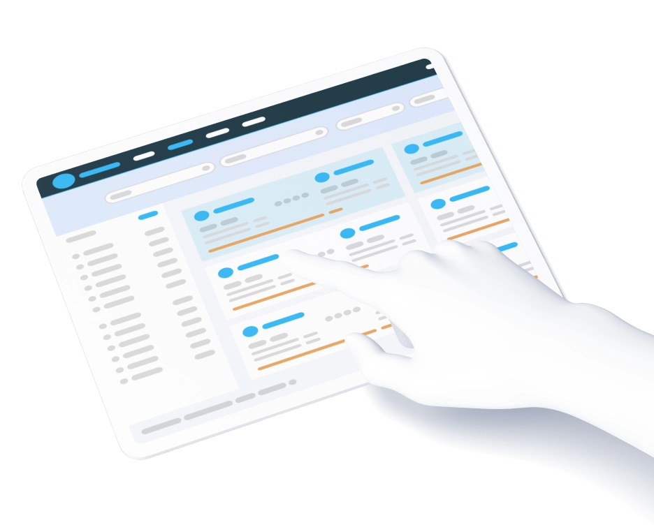 Energy sector software development services operations dashboard