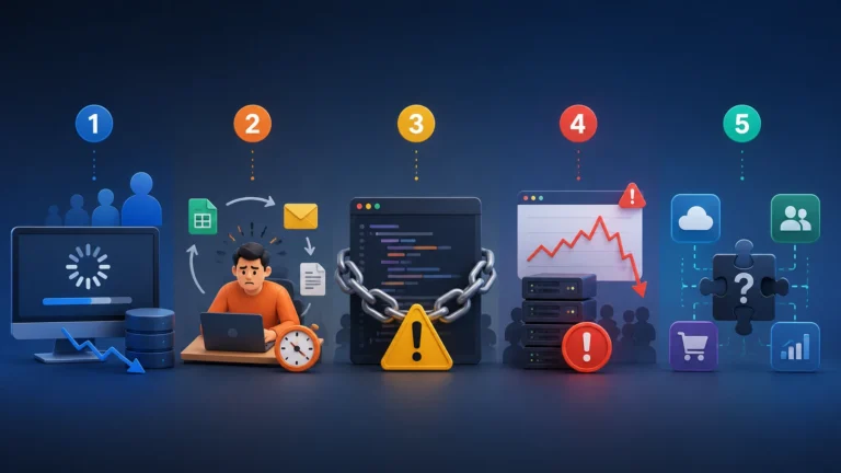Five software scalability warning signs