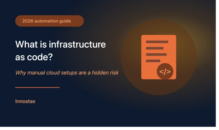 Infrastructure as code guide explaining the risks of manual cloud setup