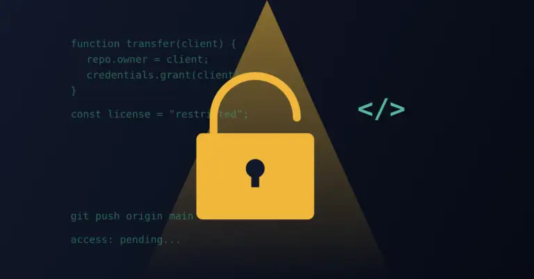 Code ownership lock scaled