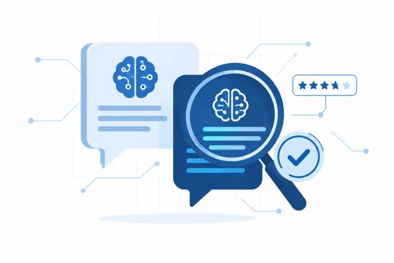 Example of LLM-as-judge scoring a chatbot response against a rubric