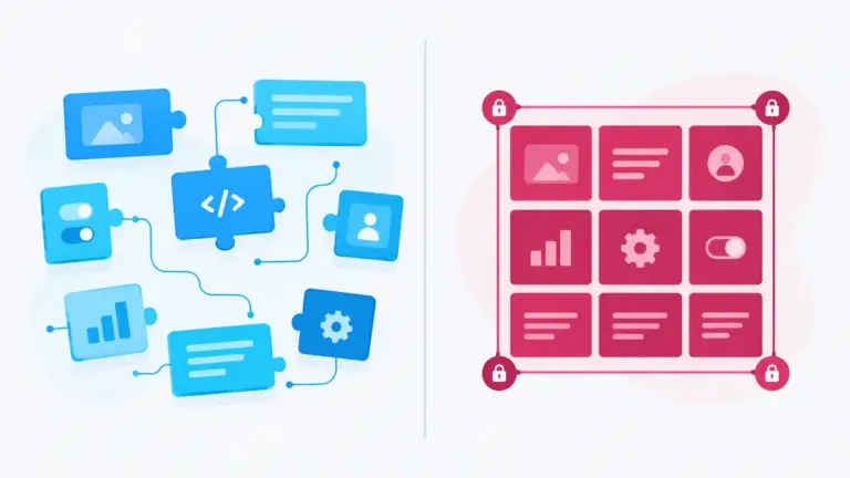 React vs Angular comparison for long-term business ROI in enterprise application development